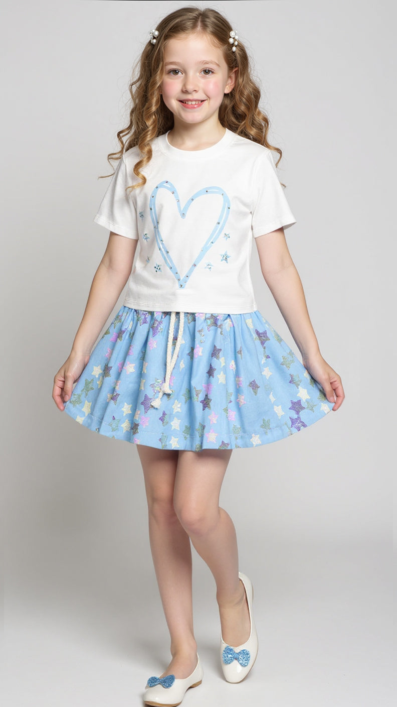 STAR SEQUIN SKORT