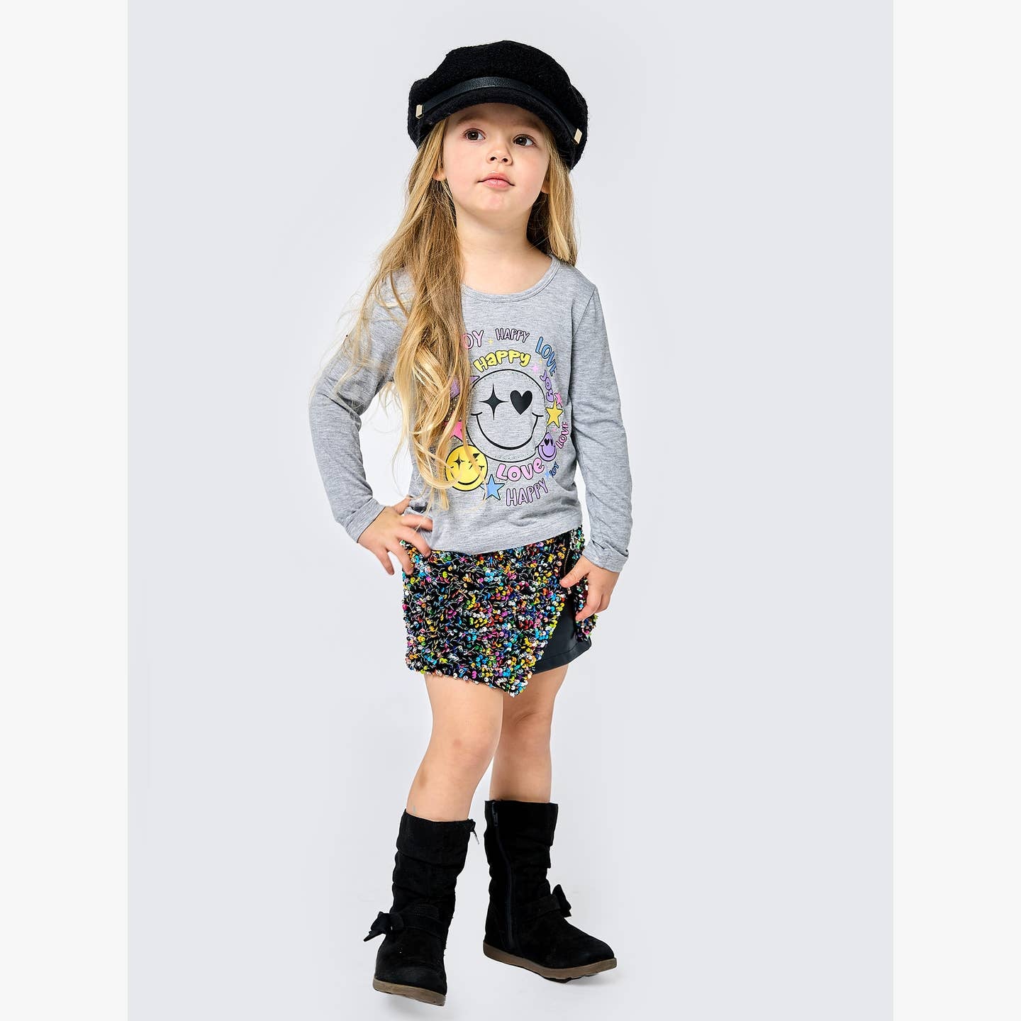Infant l Toddler l Little Girl’s Words Of Affirmation Long Sleeve