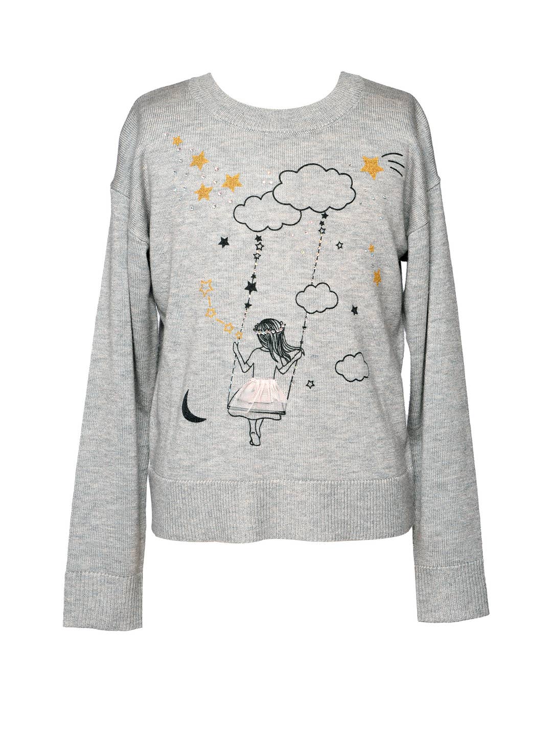 Little l Big l Tween Girl’s Swinging Doll Star Cloud Pullover