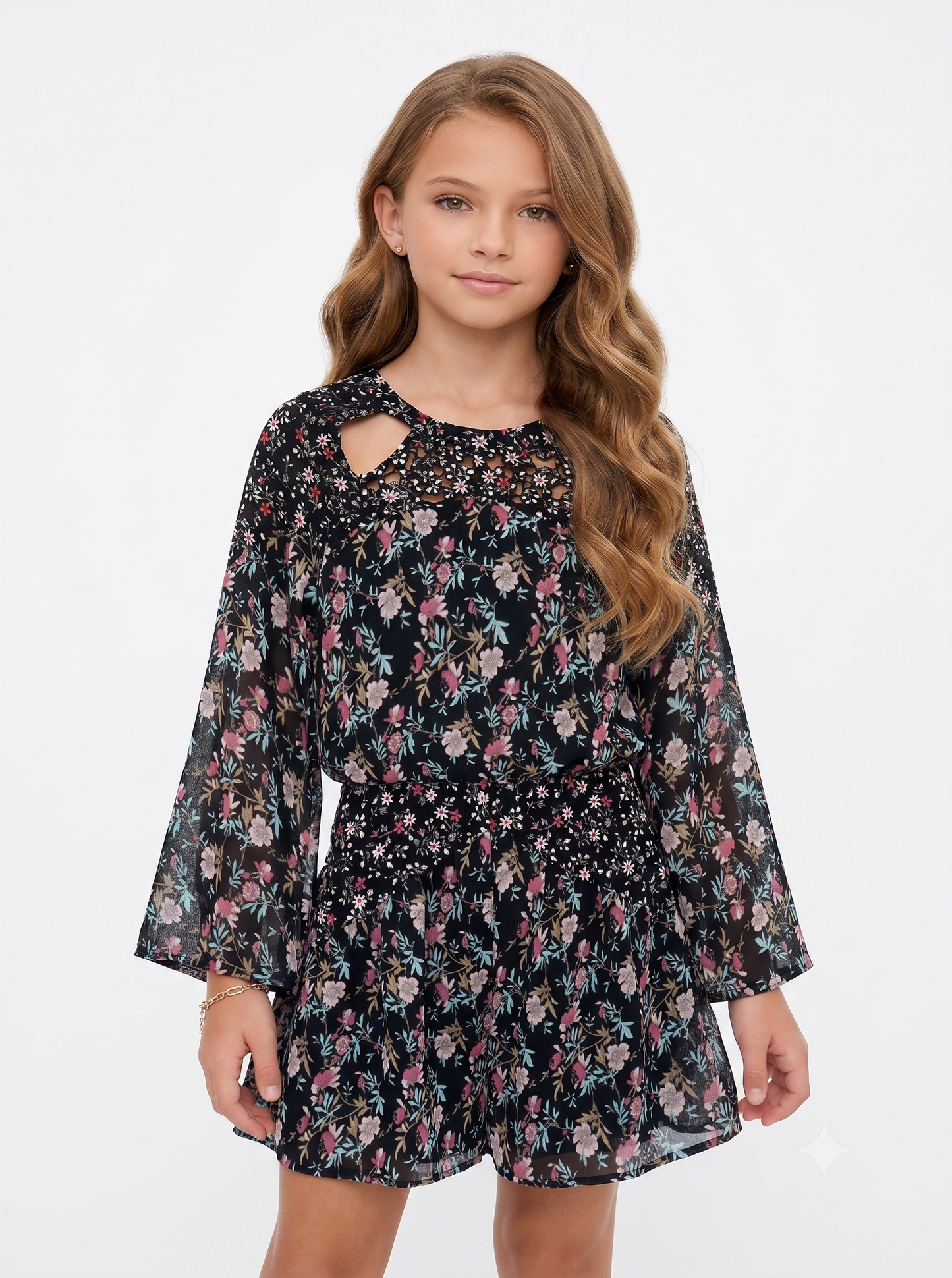 MIXED MEDIA ROMPER