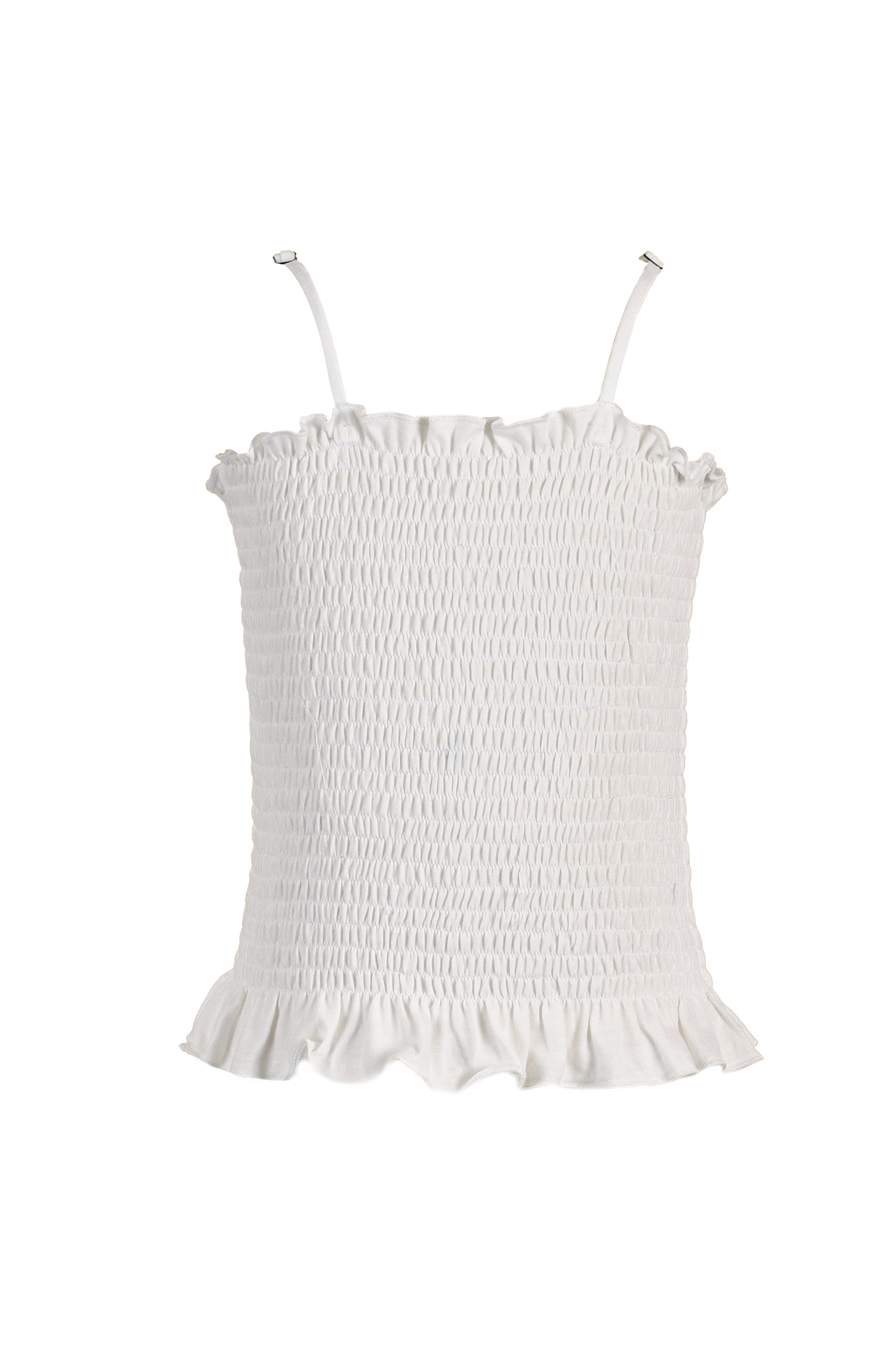 Spring Summer Girls Smocked Cami Top