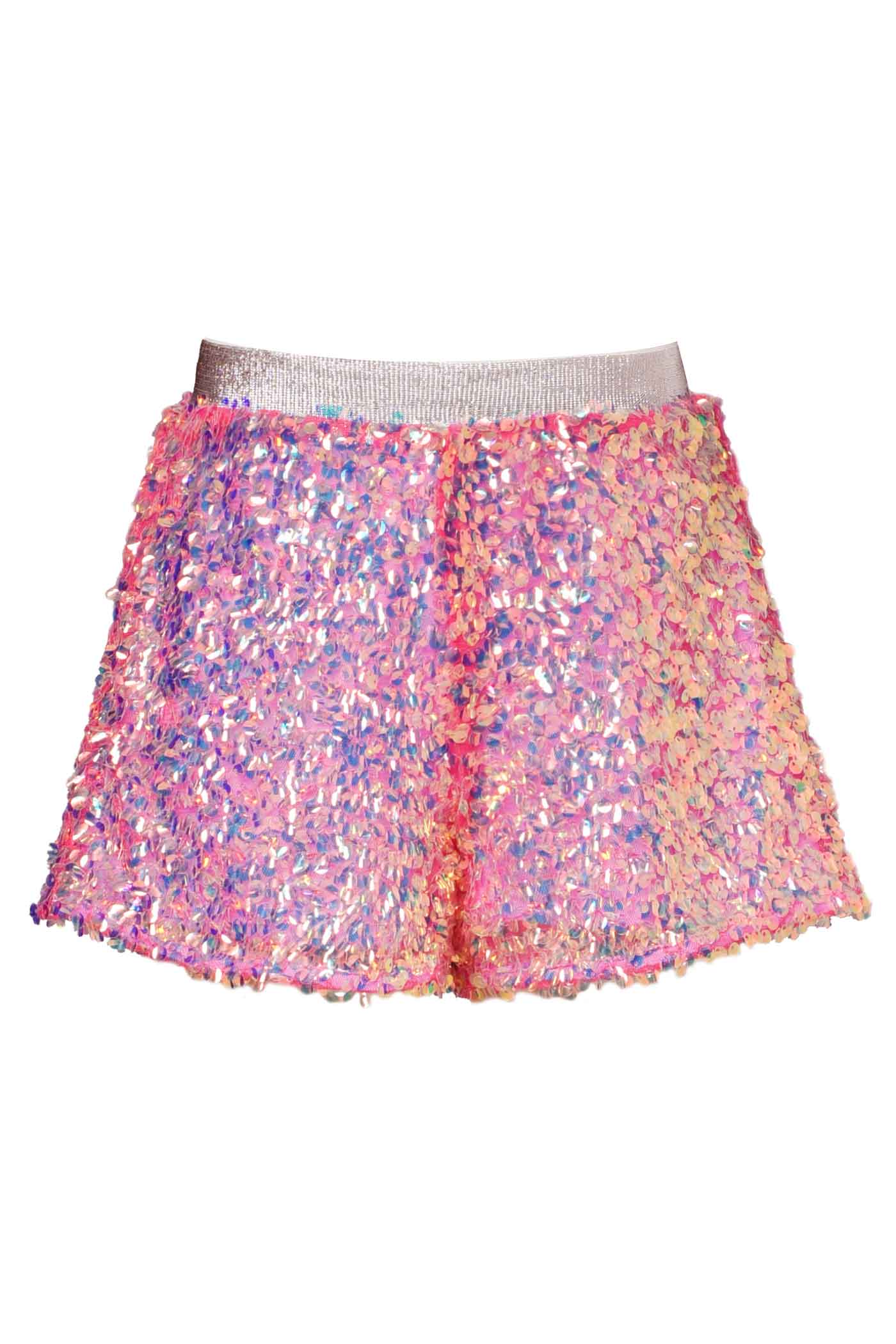 Hannah Banana  Girls Holographic Sequin Shorts – myhannahbanana