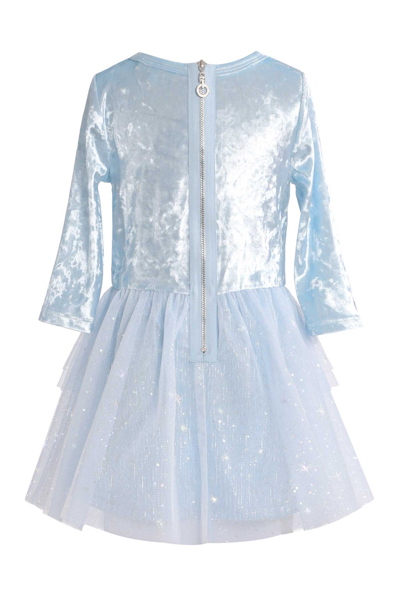 Baby Sara Toddler Girls 3/4 Sleeve Snow Princess Tutu Dress