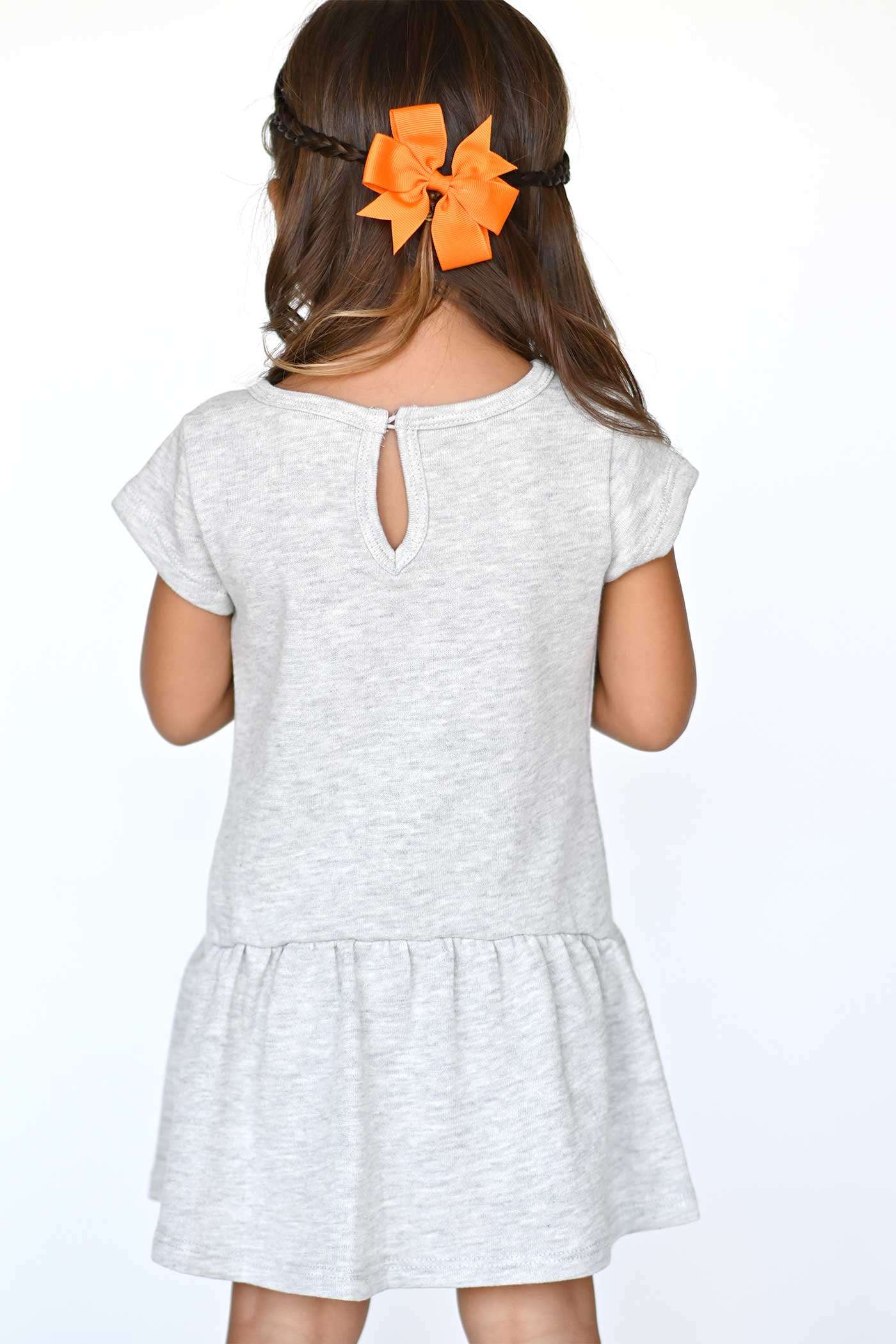 Truly Me Little Girls Short Sleeve Trick or Treat Besties Halloween Dress