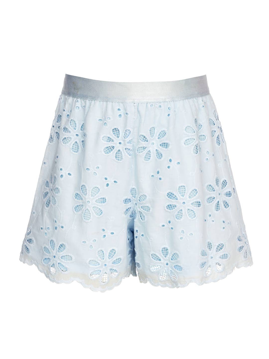 Little l Big l Tween Girls Floral Eyelet Shorts