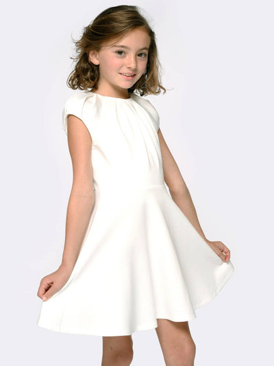 Little l Big l Tween Girl’s Fit &amp; Flare Scuba Party Dress