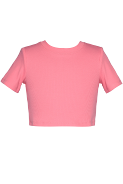 Little Girl’s Tween Round Neckline Semi Crop