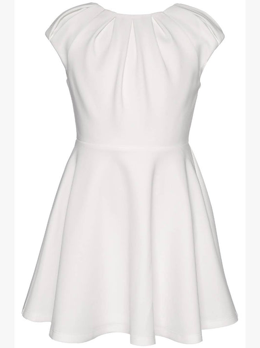 Little l Big l Tween Girl’s Fit &amp; Flare Scuba Party Dress