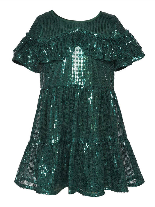 Infant l Toddler l Little l Big Girl’s Sequin Party Dress