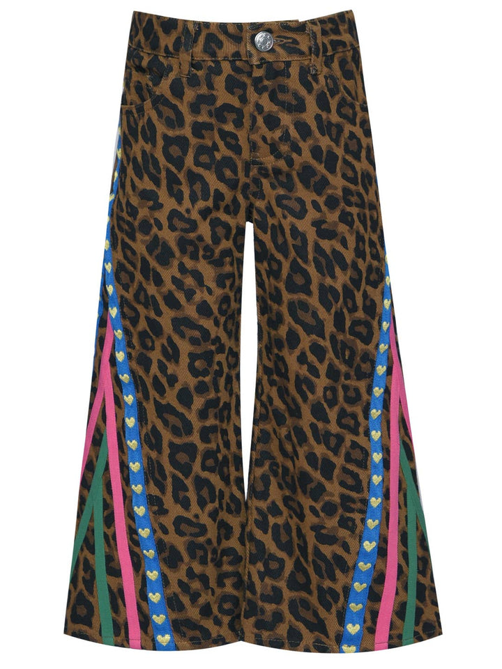 Infant l Toddler l Little Girl’s Leopard Cheetah Flared Pants