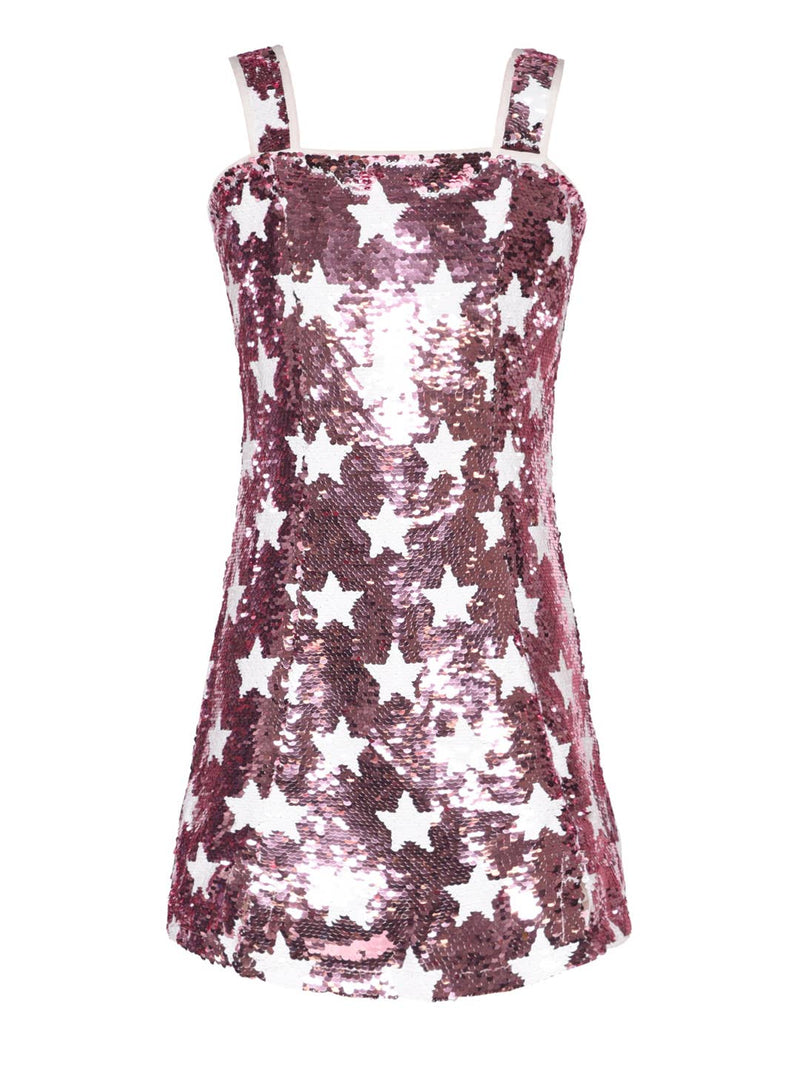 Little l Big l Tween Girl’s Cowgirl Sequin Star Party Dress