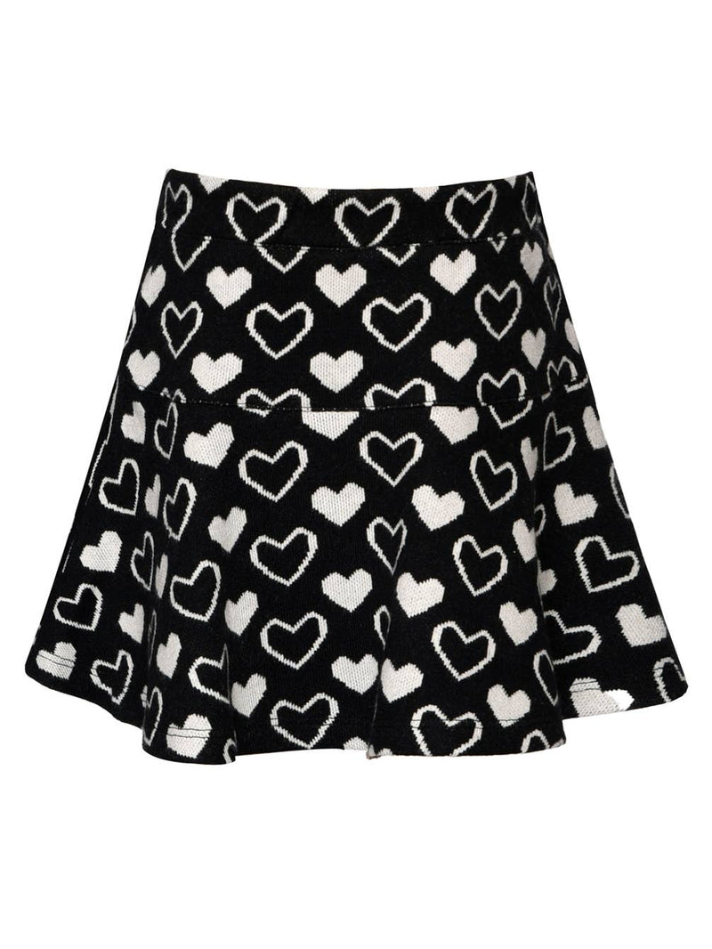 Infant l Toddler l Little Girl’s A Line Color Block Heart Skirt