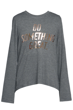Toddler l Little Girl’s l Tween “Do Something Great” Long Sleeve Top