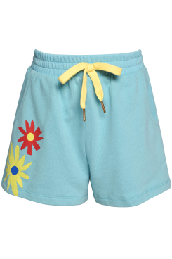 Little I Big Girls Daisy Colorblock Shorts