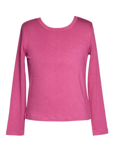 Little l Big l Tween Girls Basic Layering Long Sleeve Tee