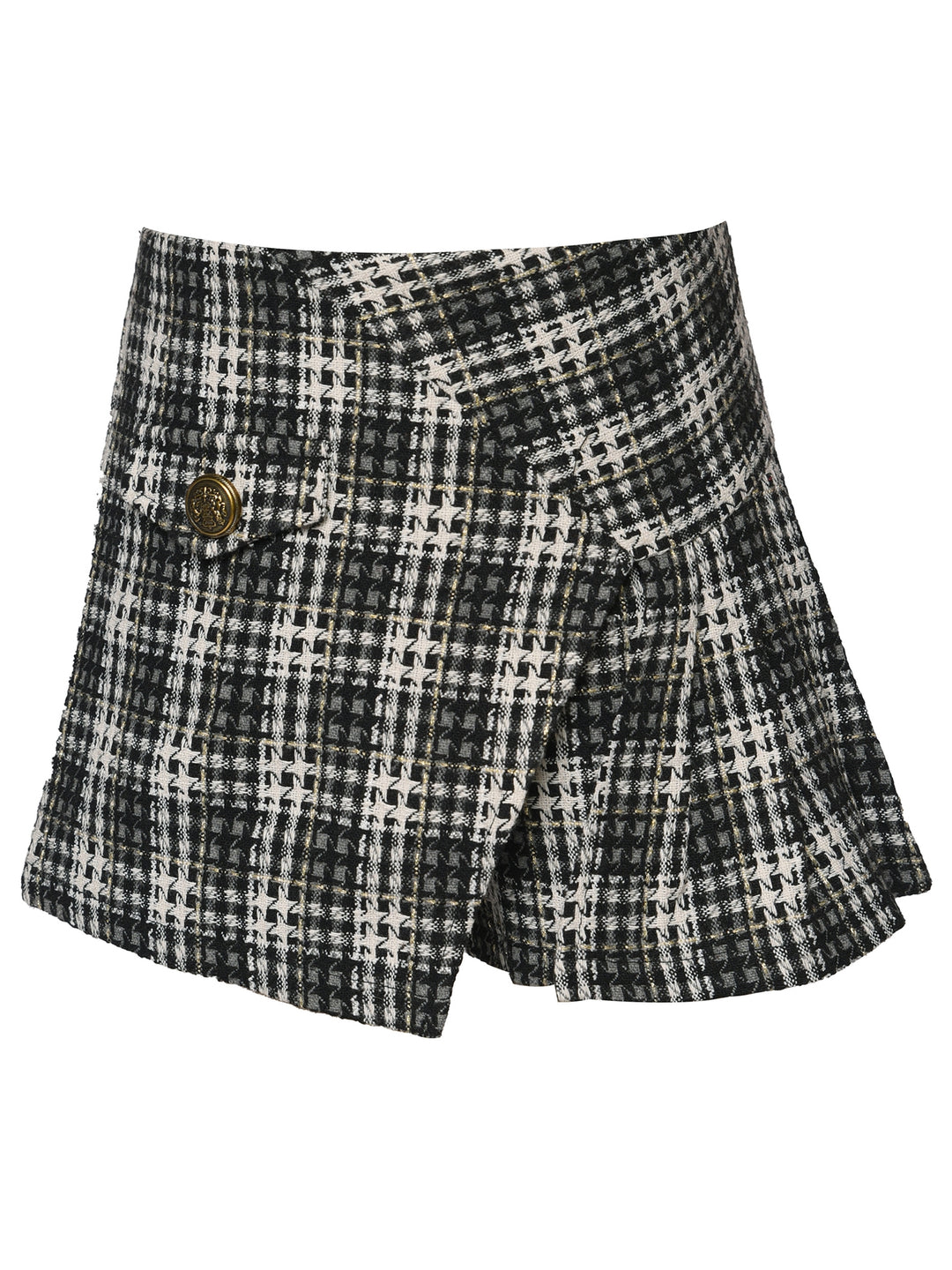 Little l Big l Tween Girl’s Plaid Tweed Holiday Skort