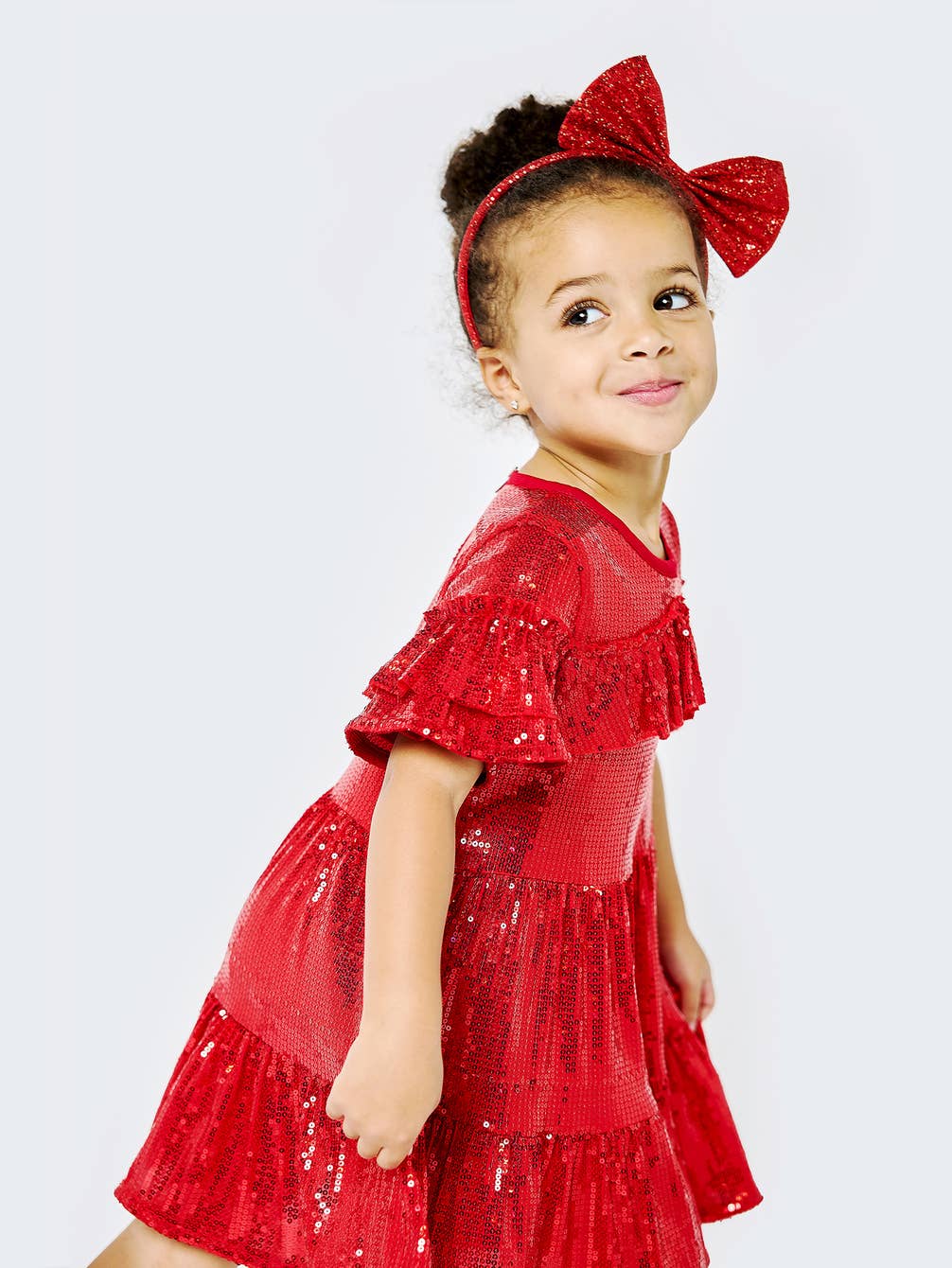 Infant l Toddler l Little l Big Girl’s Sequin Party Dress