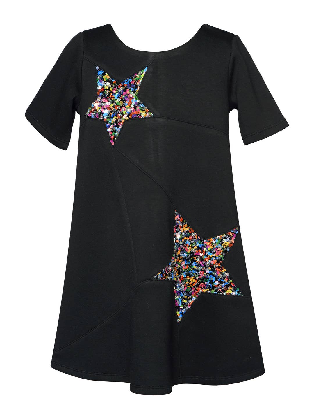 Little l Big l Tween Girl’s Star Sequin Shift Dress