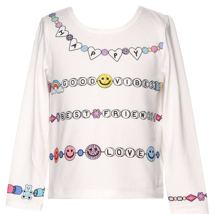 Infant l Toddler l Little Girl’s Friendship Bracelet Graphic Tee
