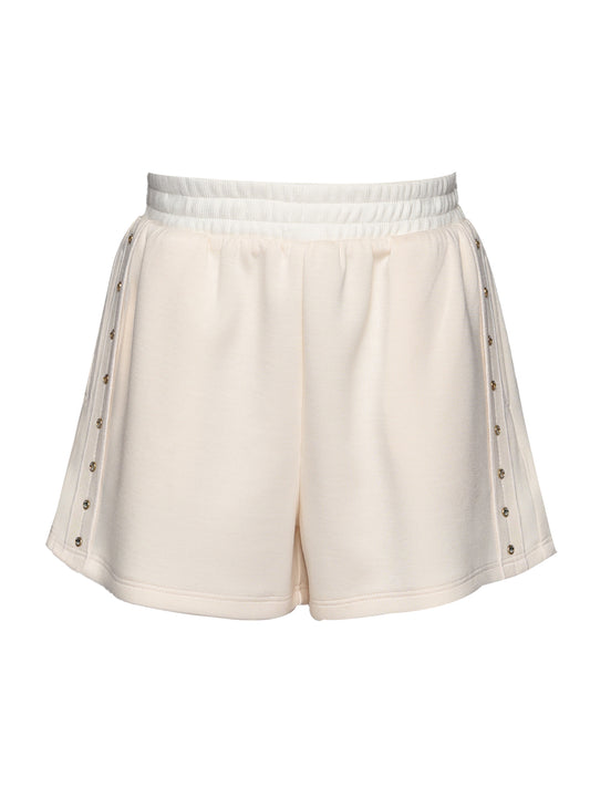 RHINESTONE SCUBA SWEATSHORTS