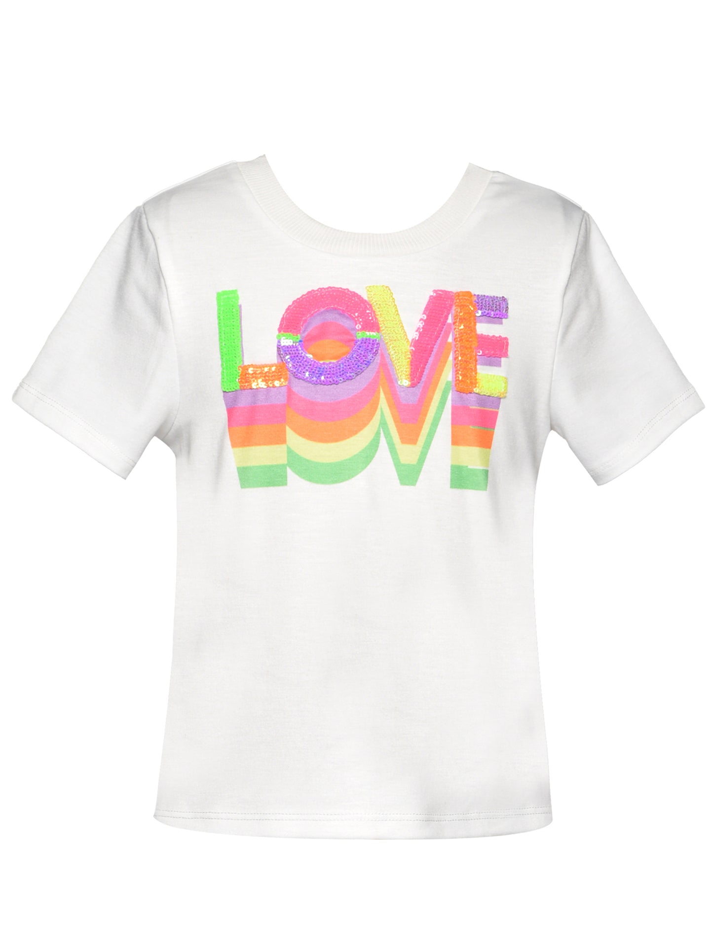 LOVE GRAPHIC SHORT SLEEVE TEE