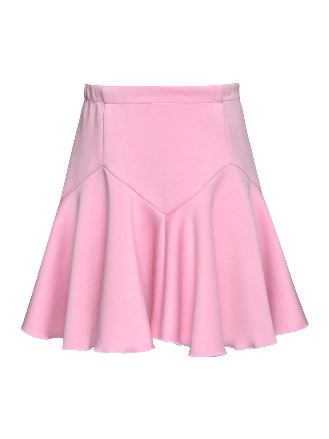 FLARED SCUBA CIRCLE SKIRT