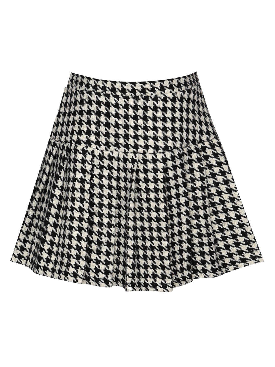 HOUNDSTOOTH TWEED SKORT