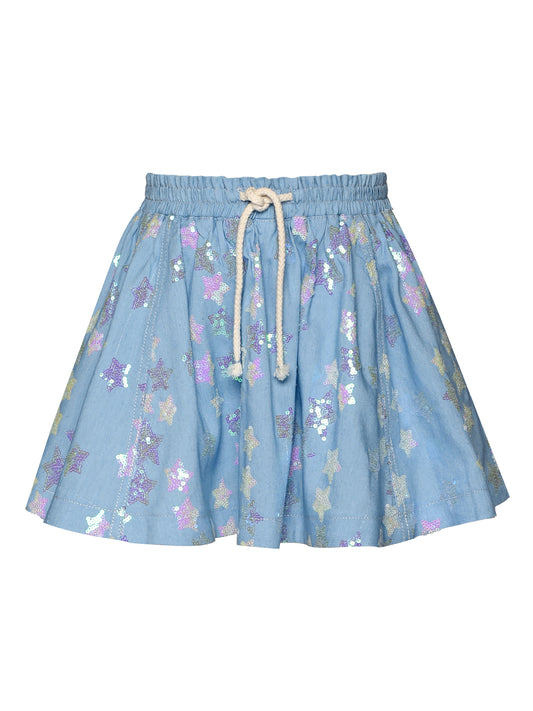 STAR SEQUIN SKORT