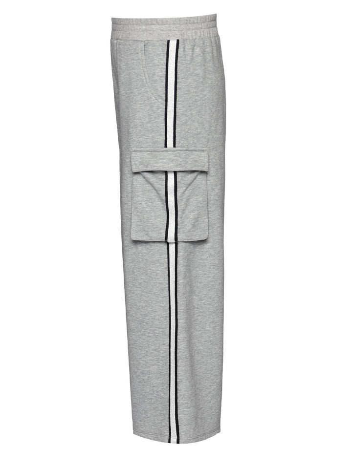 CARGO SWEATPANTS WITH SIDE TRIM FOR GIRLS