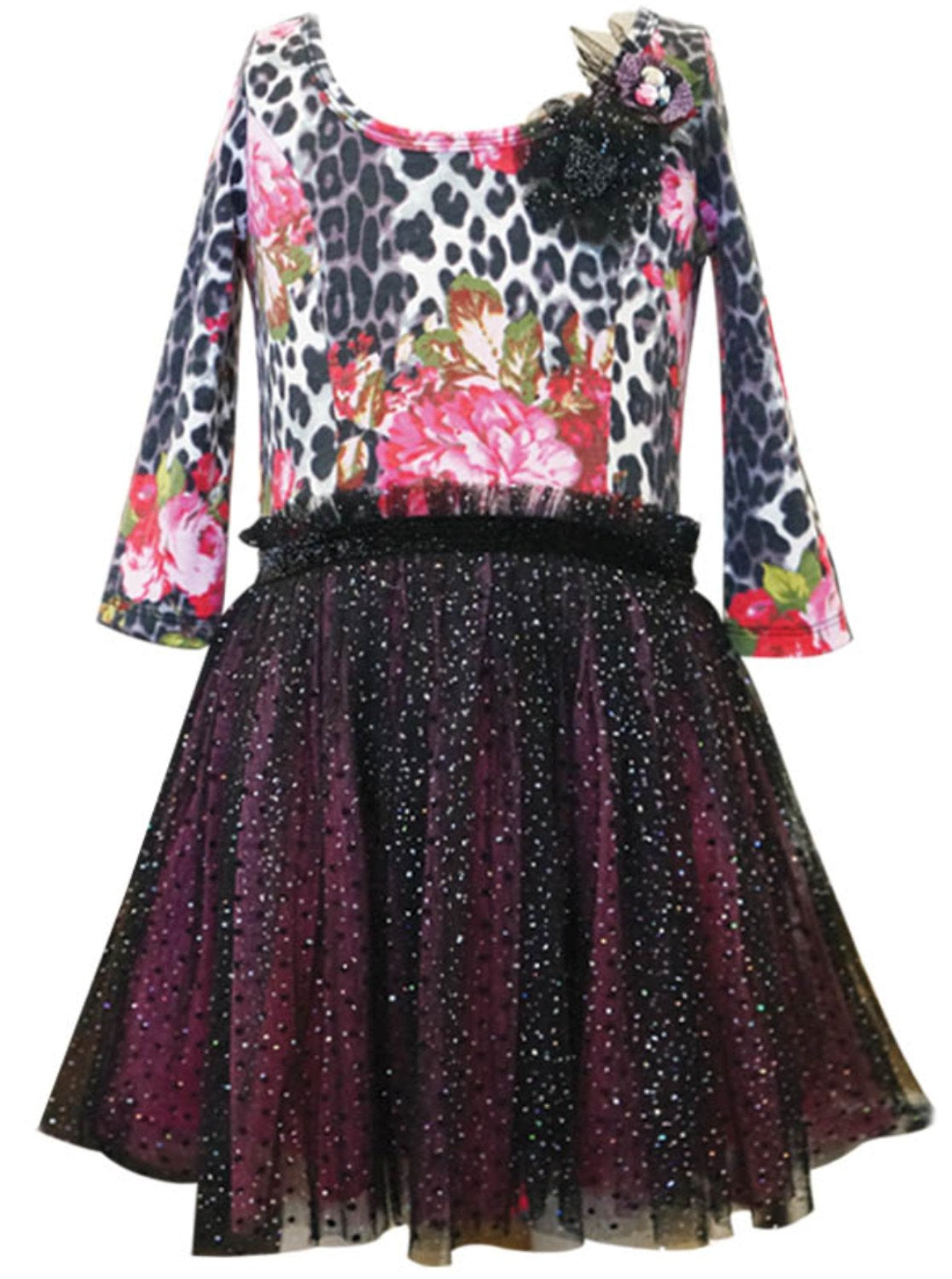 ANIMAL PRINTED TUTU DRESS
