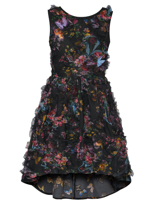 BUTTERFLY HIGH LOW HEM MESH