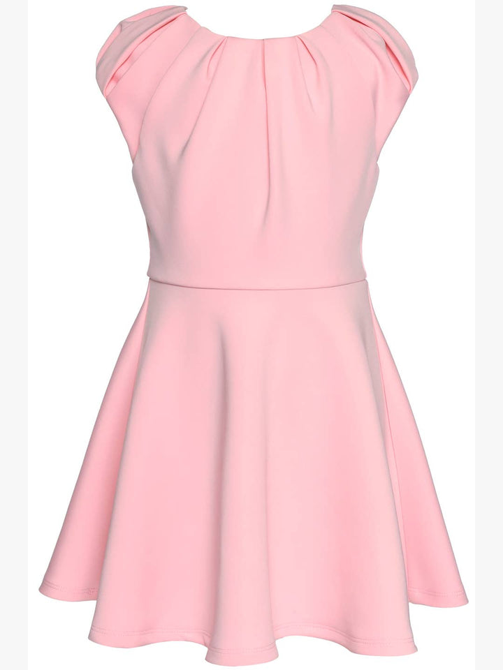 Little l Big l Tween Girl’s Fit &amp; Flare Scuba Party Dress