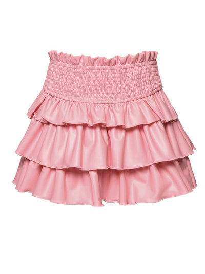 Little l Big l Tween Girl’s Smocked Tiered Ruffle Skirt