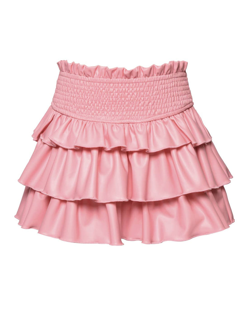 Little l Big l Tween Girl’s Smocked Tiered Ruffle Skirt