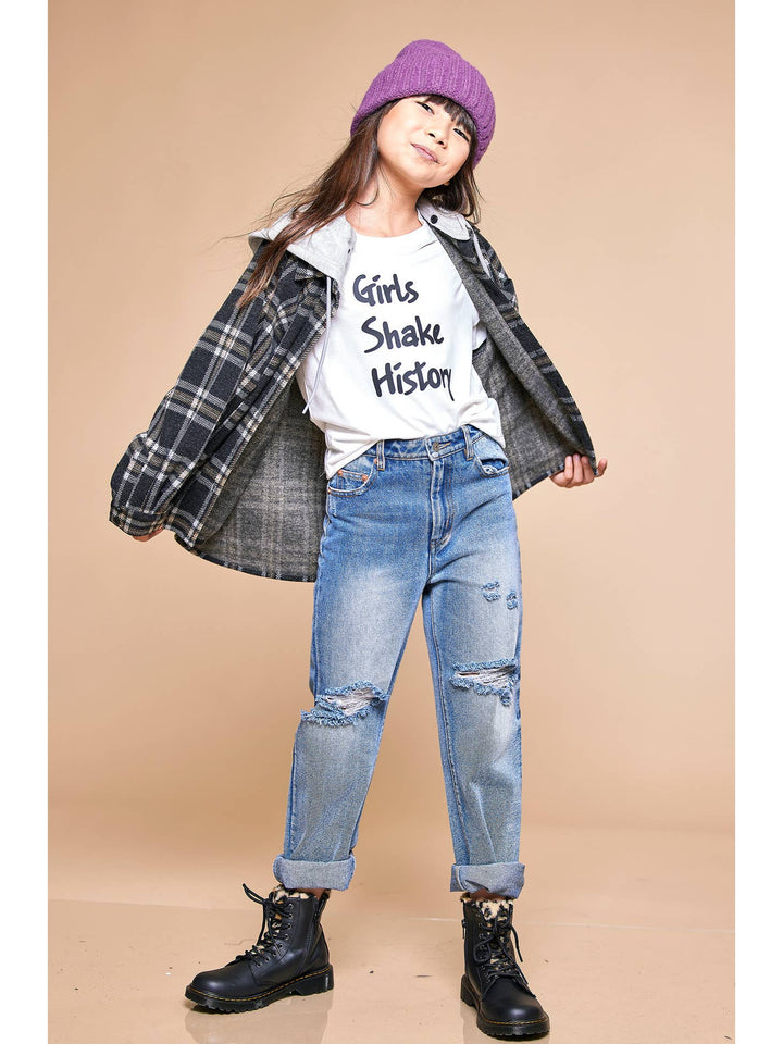 Little I Big Girls “Girls Shake History” Top