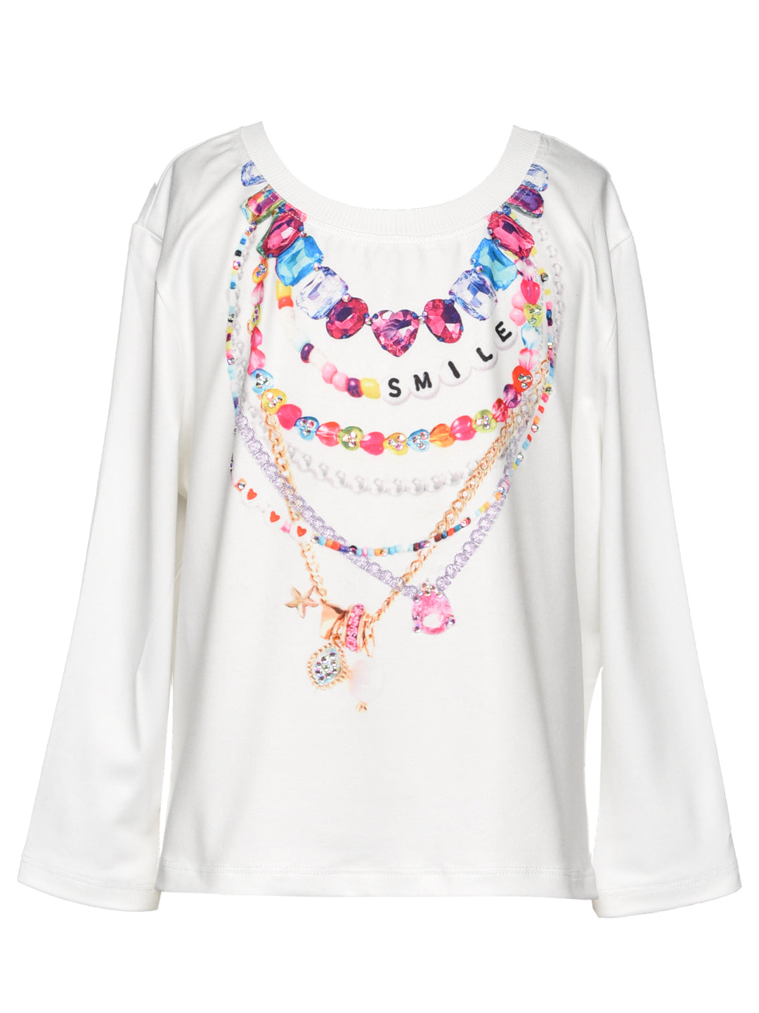 PRINTED NECKLACE TOP