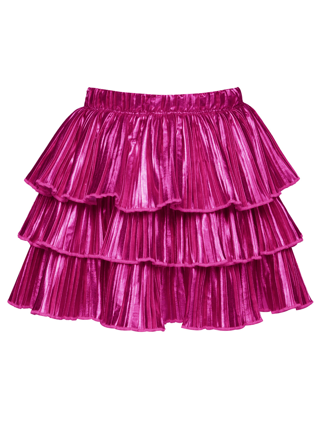 3 TIER PLEATED SKIRT
