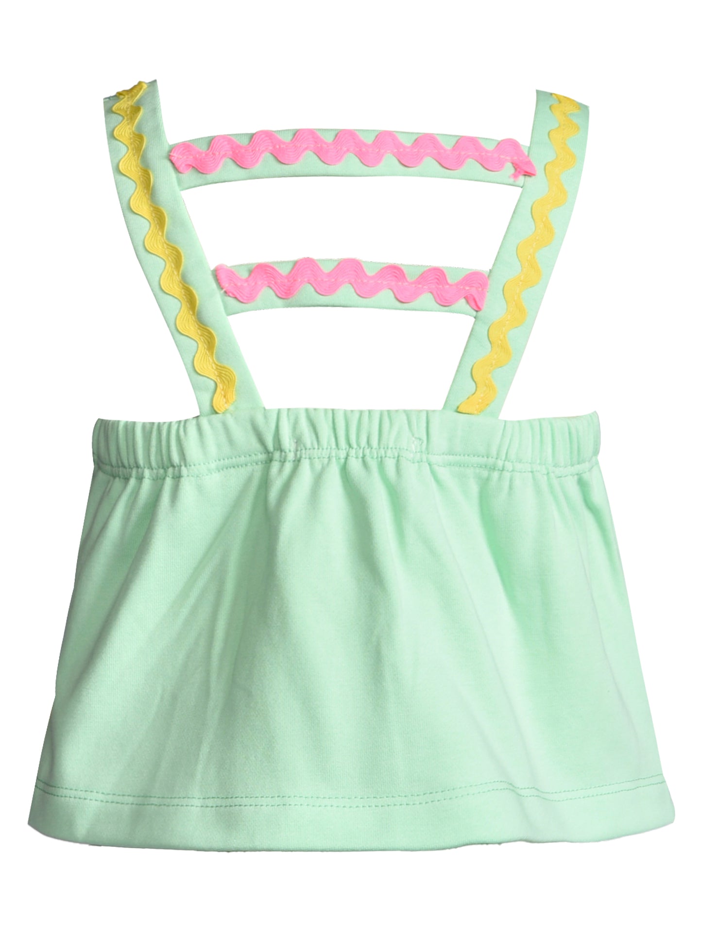 SWING TOP W/  RIC RAC TRIM  AND PATCH DETAIL