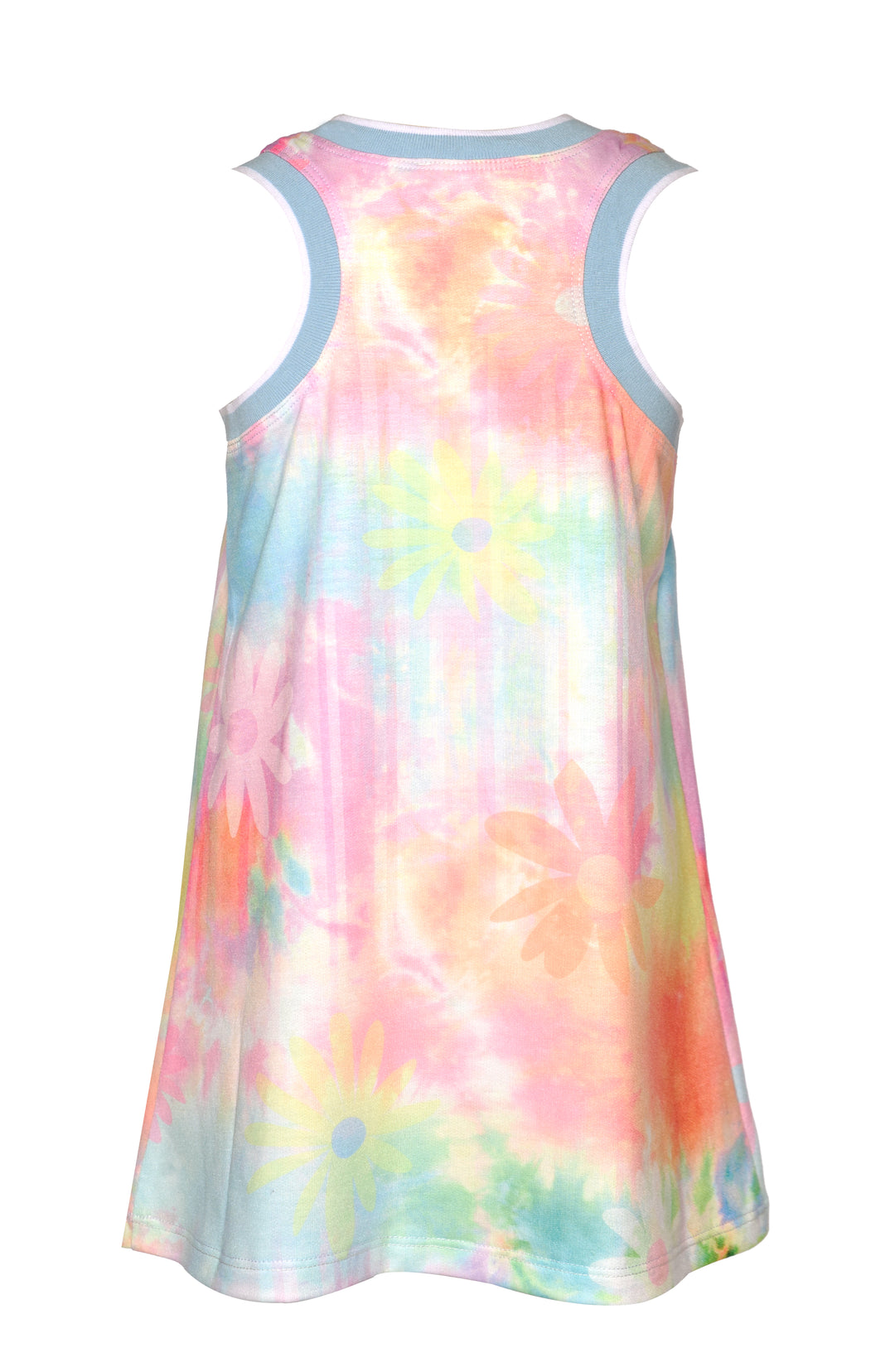 A-LINE DRESS W/ PEACE SIGN PRINT
