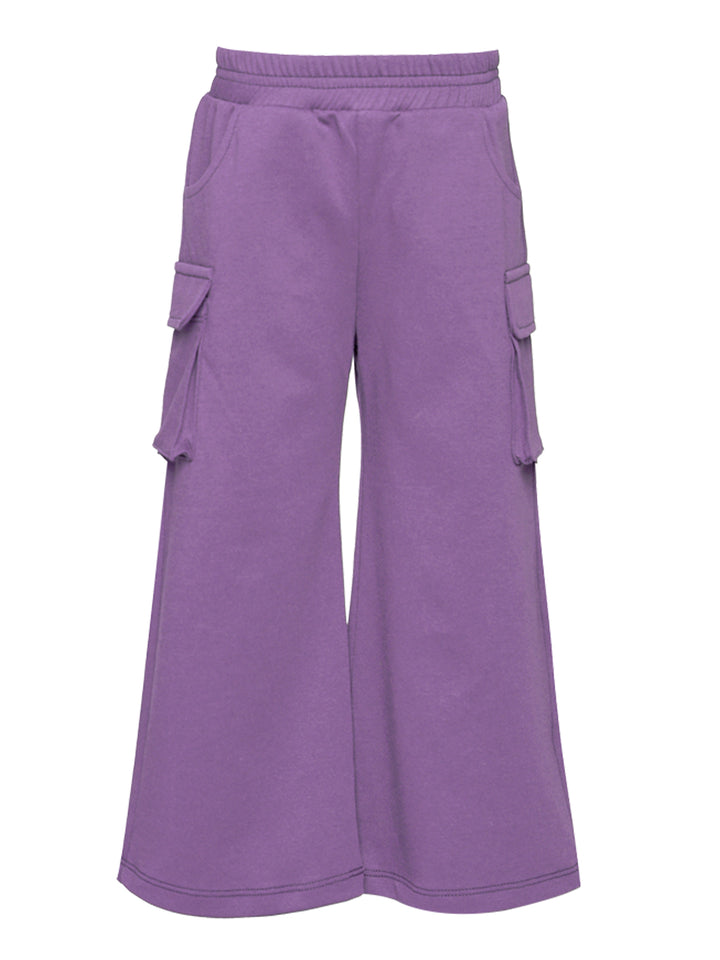 WIDE LEG PANT WITH CARGO POCKET