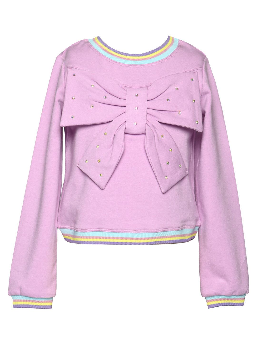 TOP WITH 3D BOW DETAIL