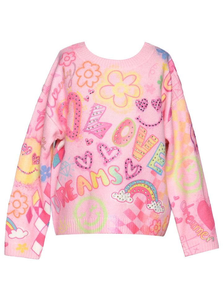FUN ICON PRINT SWEATER