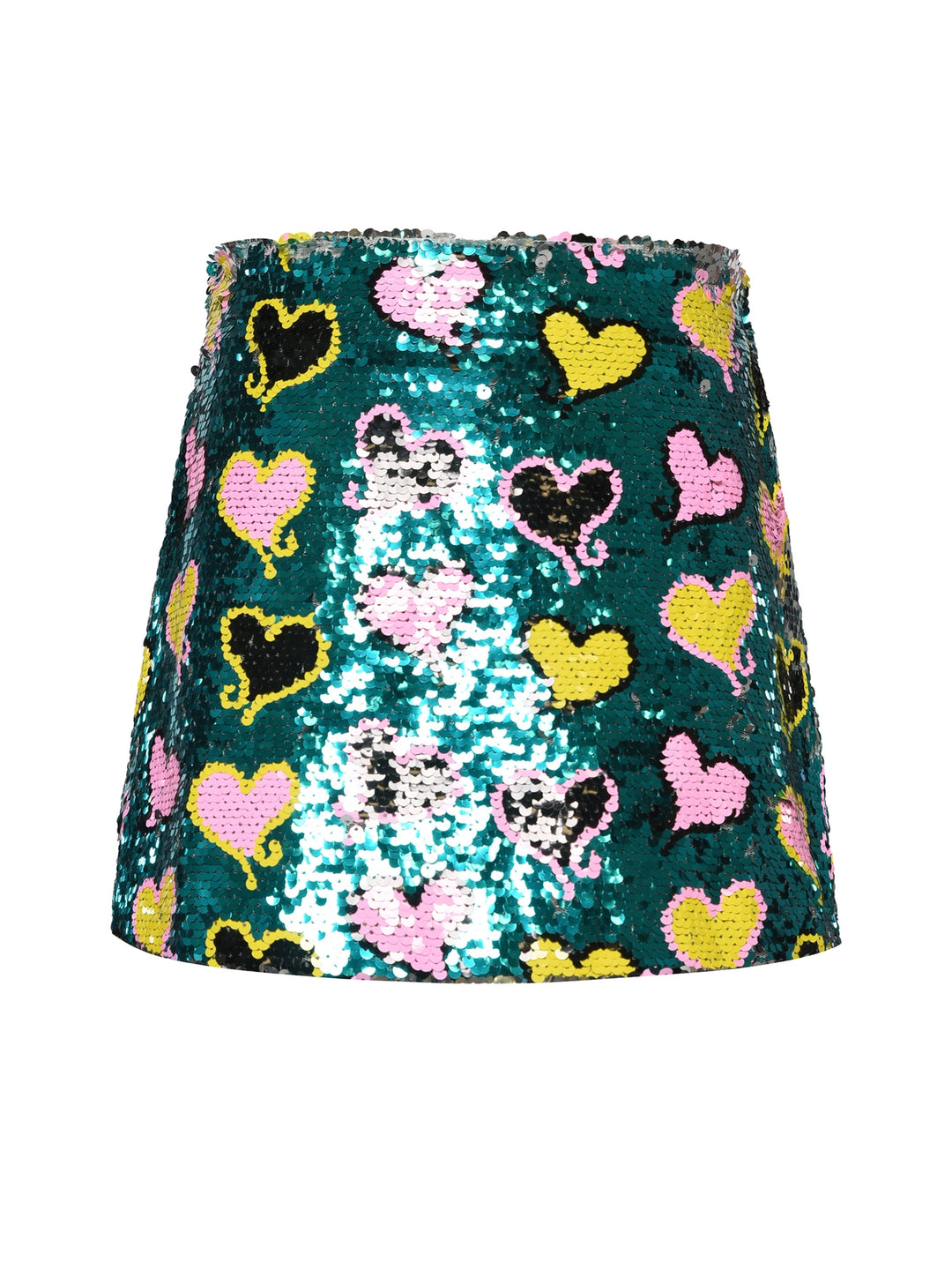 Little l Big l Tween Girl’s Heart Sequin Skirt
