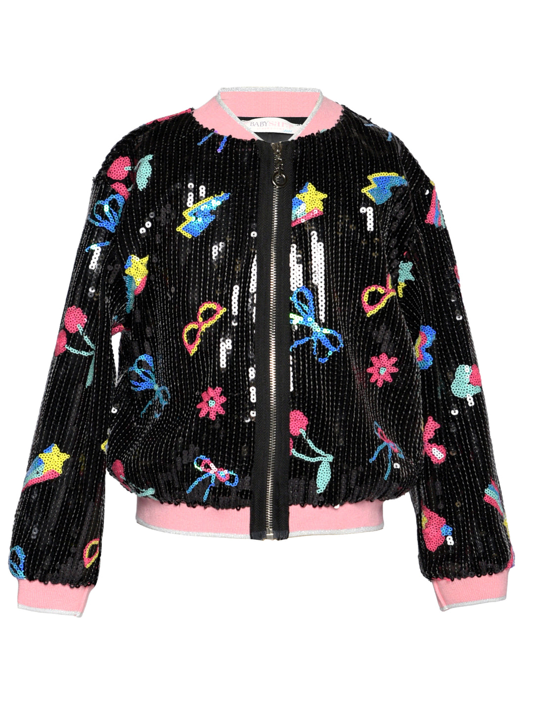 SEQUIN BOMBER JACKET
