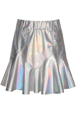 Little l Big l Tween Girl’s Space Holographic Flutter Skirt