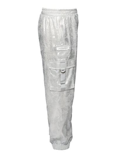 Big l Tween Girl’s Metallic Sheen Cargo Pant Joggers