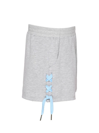 Little l Big l Tween Girl’s Lace-Up Side Happy Emoji Shorts