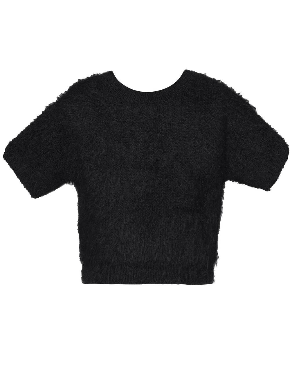 Little l Big l Tween Girl’s Fuzzy Semi Crop Sweater