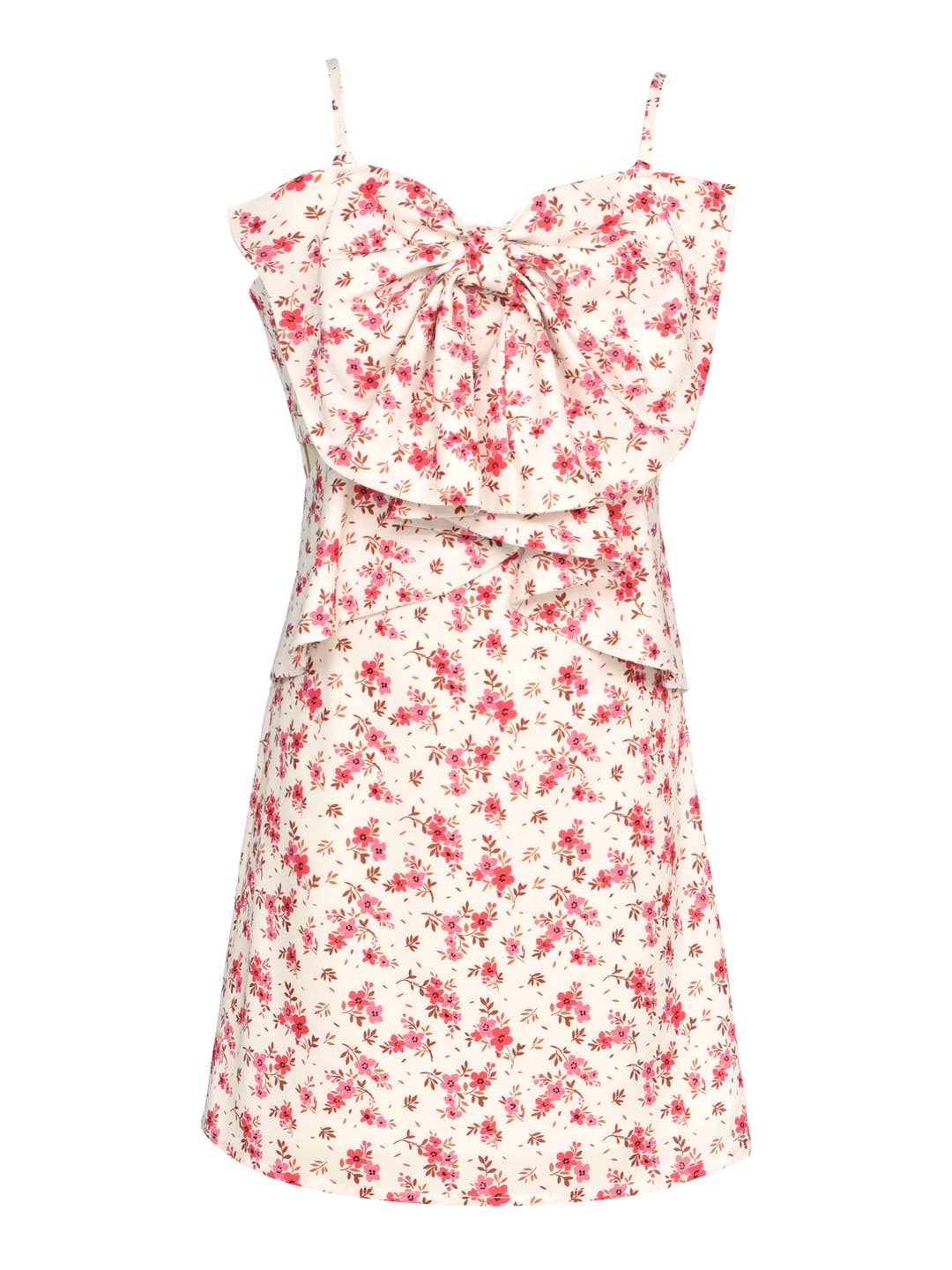 Little | Big | Tween Girls Floral Print Bow Dress