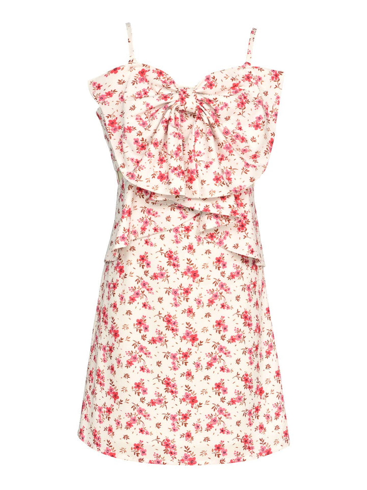 Little | Big | Tween Girls Floral Print Bow Dress